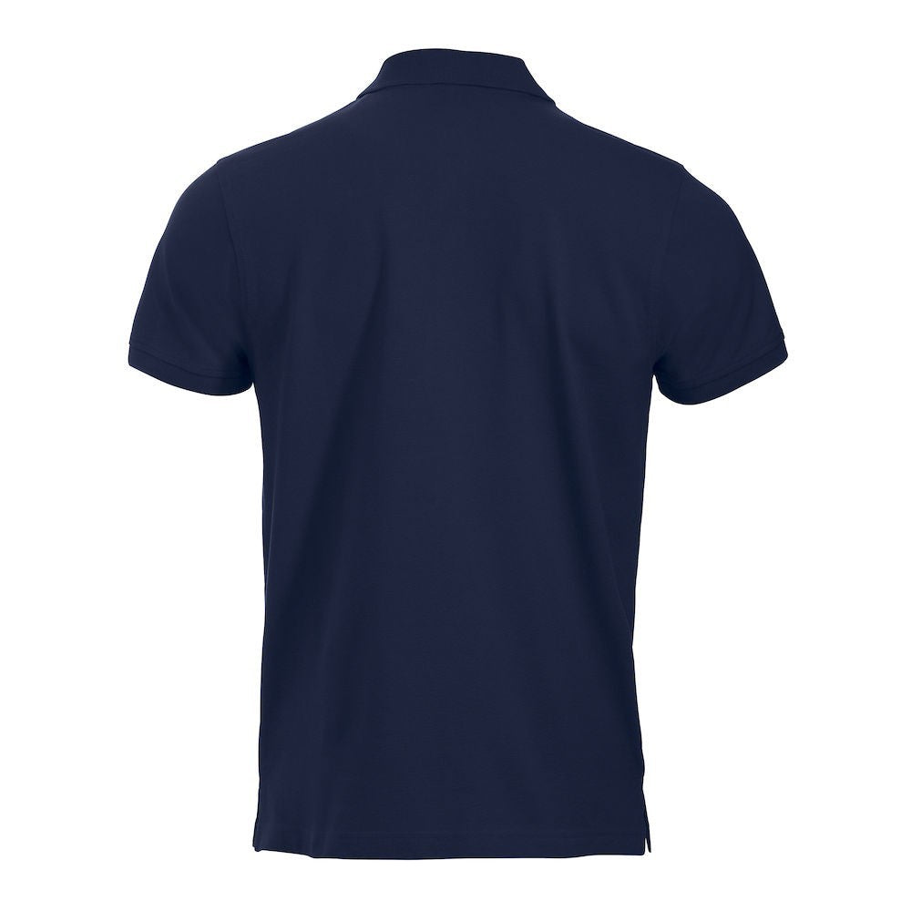Dark Navy - Back - Clique Mens Classic Lincoln Polo Shirt
