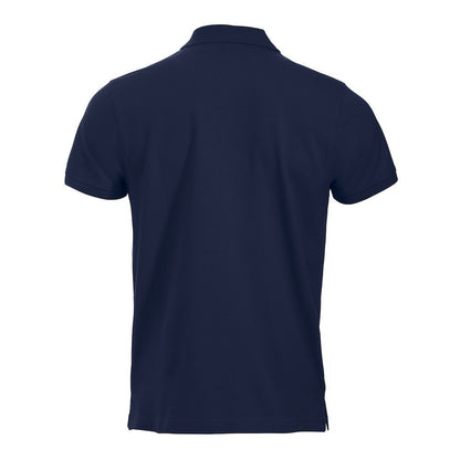 Dark Navy - Back - Clique Mens Classic Lincoln Polo Shirt