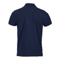 Dark Navy - Back - Clique Mens Classic Lincoln Polo Shirt