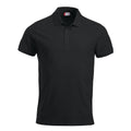 Black - Front - Clique Mens Classic Lincoln Polo Shirt