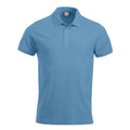 Light Blue - Front - Clique Mens Classic Lincoln Polo Shirt