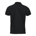 Black - Back - Clique Mens Classic Lincoln Polo Shirt