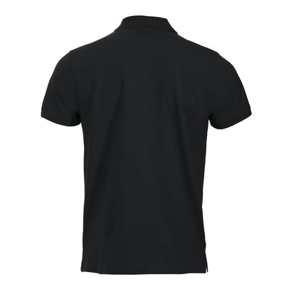 Black - Back - Clique Mens Classic Lincoln Polo Shirt