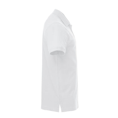 White - Back - Clique Mens Classic Lincoln Polo Shirt