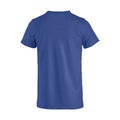 Blue - Back - Clique Mens Basic T-Shirt