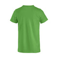 Apple Green - Back - Clique Mens Basic T-Shirt