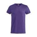 Bright Lilac - Front - Clique Mens Basic T-Shirt