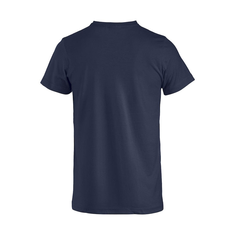 Dark Navy - Back - Clique Mens Basic T-Shirt