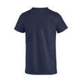 Dark Navy - Back - Clique Mens Basic T-Shirt
