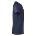 Dark Navy - Side - Clique Mens Basic T-Shirt