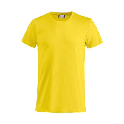 Lemon - Front - Clique Mens Basic T-Shirt