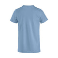 Light Blue - Back - Clique Mens Basic T-Shirt