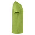 Light Green - Side - Clique Mens Basic T-Shirt
