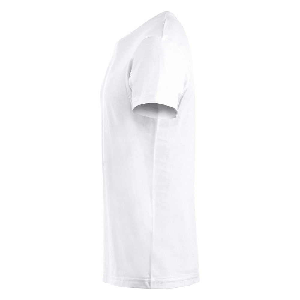White - Lifestyle - Clique Mens Basic T-Shirt