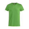 Apple Green - Front - Clique Mens Basic T-Shirt