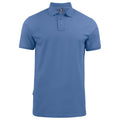 Sky Blue - Front - Projob Mens Pique Polo Shirt