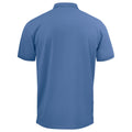 Sky Blue - Back - Projob Mens Pique Polo Shirt
