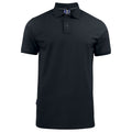 Black - Front - Projob Mens Pique Polo Shirt