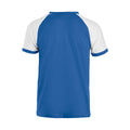 Royal Blue-White - Back - Clique Unisex Adult Raglan T-Shirt