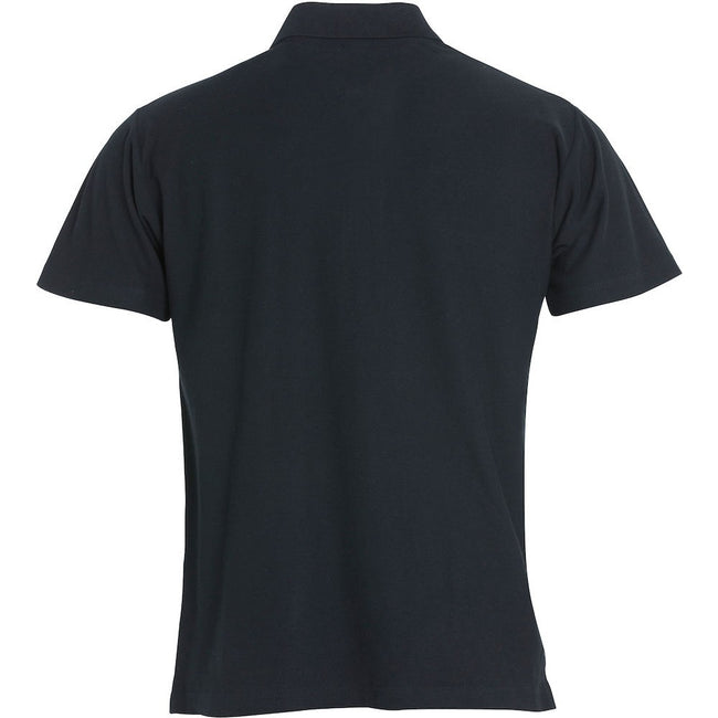 Black - Back - Clique Childrens-Kids Short-Sleeved Polo Shirt