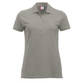 Silver - Front - Clique Womens-Ladies Marion Polo Shirt