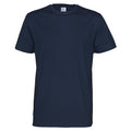 Navy - Front - Cottover Mens Modern T-Shirt
