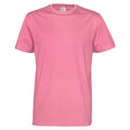 Pink - Front - Cottover Mens Modern T-Shirt