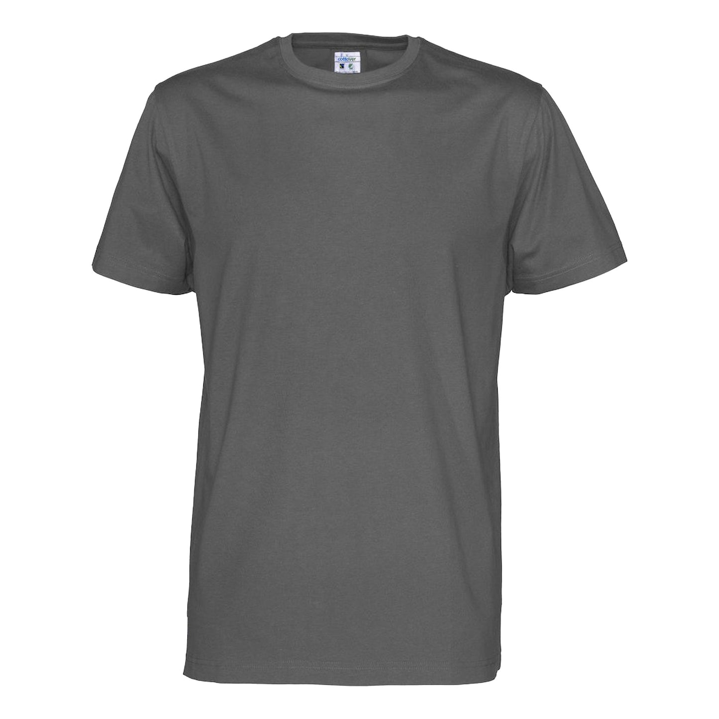 Charcoal - Front - Cottover Mens Modern T-Shirt