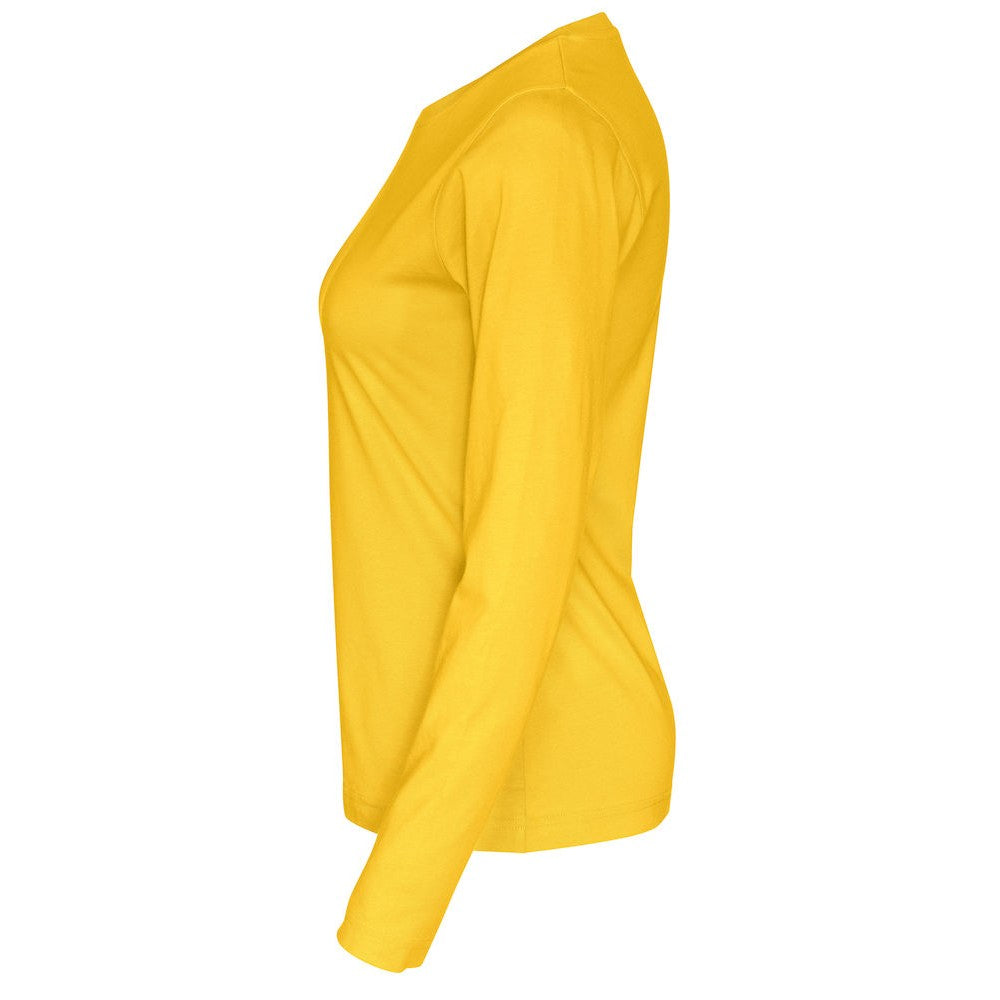 Yellow - Lifestyle - Cottover Womens-Ladies Long-Sleeved T-Shirt