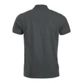 Anthracite Melange - Back - Clique Mens Manhattan Polo Shirt