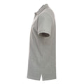 Grey - Lifestyle - Clique Mens Manhattan Melange Polo Shirt