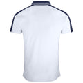 White - Back - Clique Mens Pittsford Polo Shirt