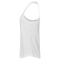White - Lifestyle - Clique Womens-Ladies Slub Tank Top