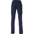 Dark Navy - Back - Clique Unisex Adult Cargo Trousers