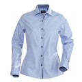 Light Blue - Front - Harvest Womens-Ladies Baltimore Formal Shirt