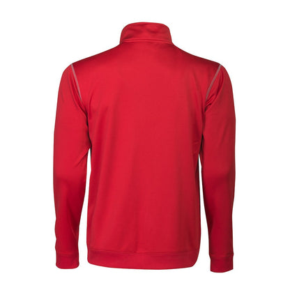Red - Back - Printer Mens Duathlon Sweat Jacket