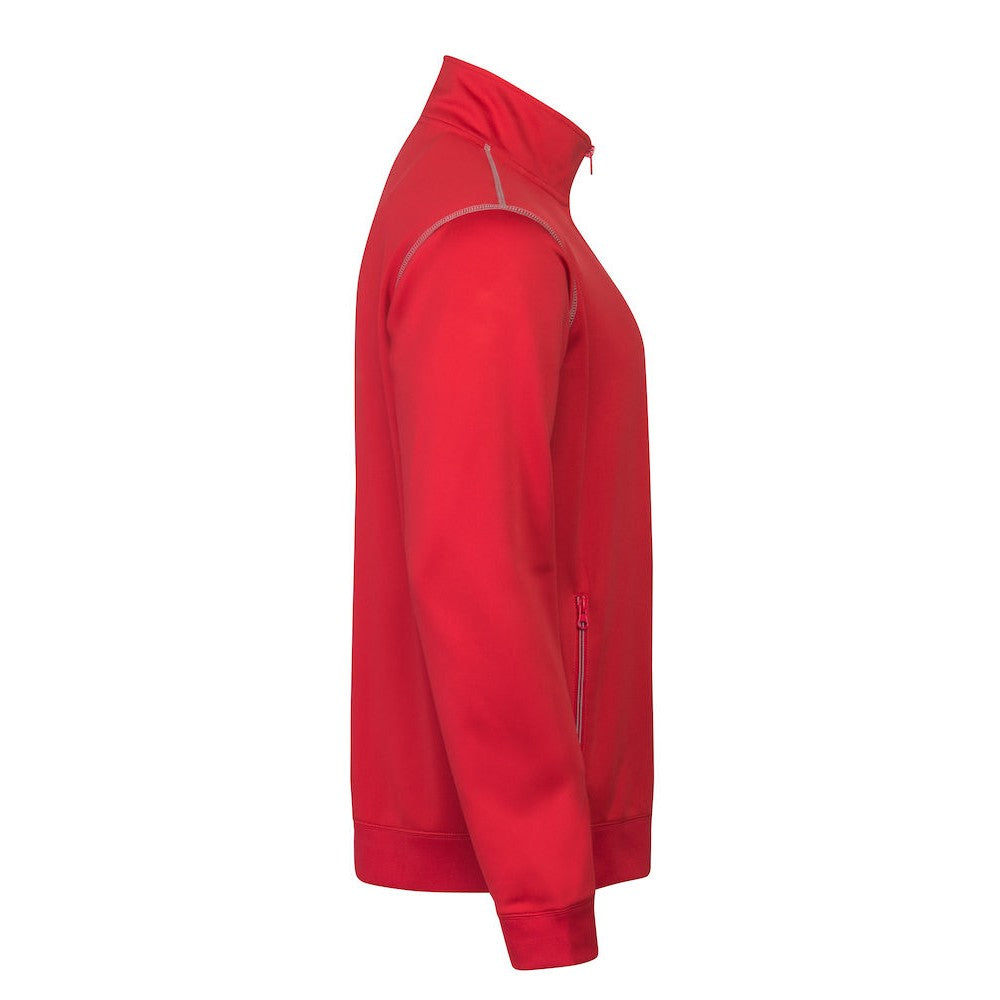 Red - Side - Printer Mens Duathlon Sweat Jacket
