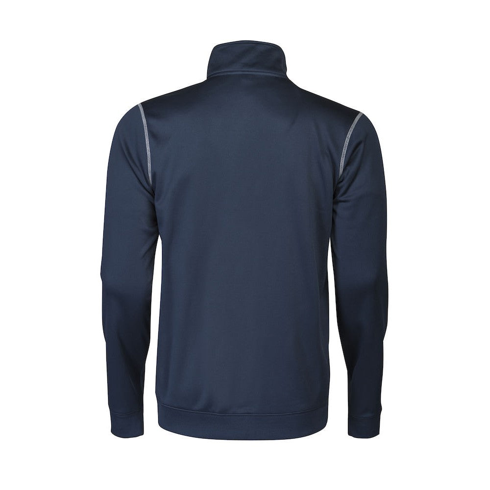 Navy - Back - Printer Mens Duathlon Sweat Jacket