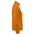 Orange - Side - Printer RED Womens-Ladies Frontflip Fleece Top