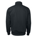 Black - Back - Projob Mens Pro Gen Full Zip Sweatshirt