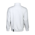 White - Back - Projob Mens Pro Gen Full Zip Sweatshirt