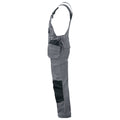 Grey - Lifestyle - Projob Mens Bib And Brace Trouser