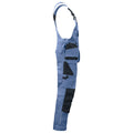 Sky Blue - Side - Projob Mens Bib And Brace Trouser