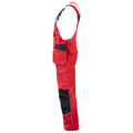 Red - Lifestyle - Projob Mens Bib And Brace Trouser