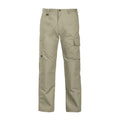 Khaki - Front - Projob Mens Cargo Trousers