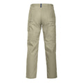 Khaki - Back - Projob Mens Cargo Trousers