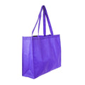 Purple - Back - United Bag Store Long Handle Tote Bag