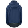 Navy - Back - Projob Mens Waterproof Jacket