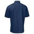 Navy - Back - Projob Mens Pique Polo Shirt
