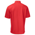 Red - Back - Projob Mens Pique Polo Shirt